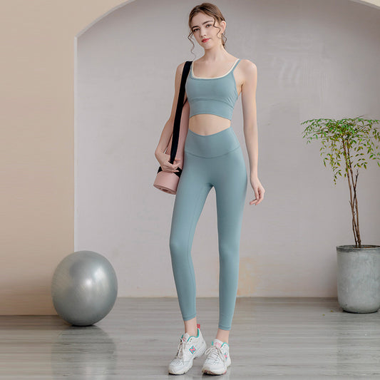 Isela Active Yoga Set Damen – Sport-BH und Hip-Lift Pants, Ansicht 2
