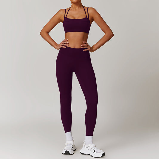 Damen Quick-Dry Yoga Set – Outdoor Training 2-teilig – Produktbild 2