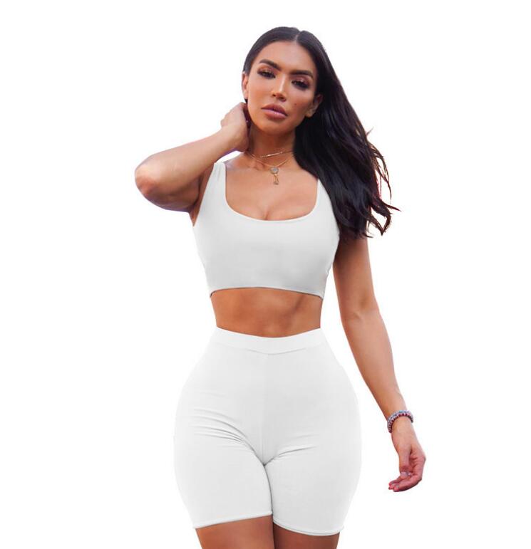Isela Active Sport Set Damen mit Crop Top und Biker Shorts – Produktansicht 9