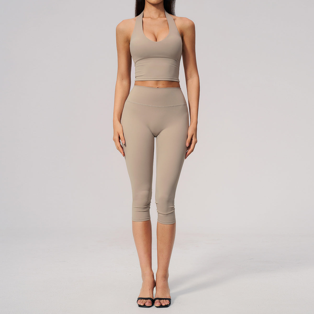 Damen High-Waist Yoga Set – Tummy-Control Quick-Dry – Produktbild 3