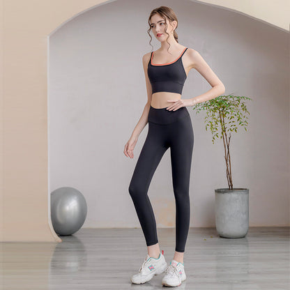 Isela Active Yoga Set Damen – Sport-BH und Hip-Lift Pants, Ansicht 3 – Farbe „Black/Set“