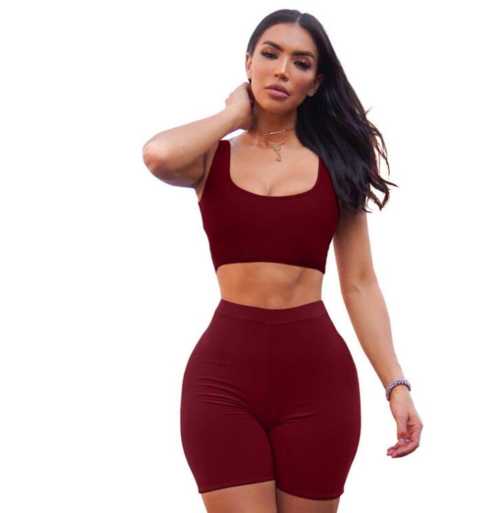 Isela Active Sport Set Damen mit Crop Top und Biker Shorts – Produktansicht 7