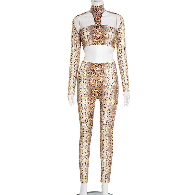 Isela Active Snake Print Set Damen – Produktansicht 6