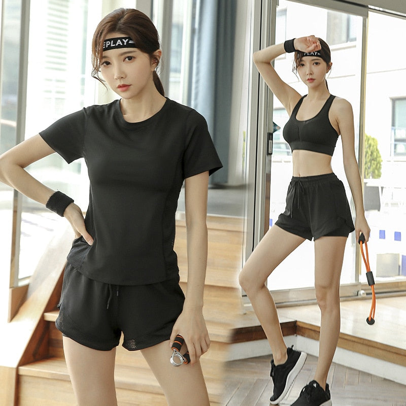 Isela Active 3-teiliges Fitness Set Damen – Produktansicht 5