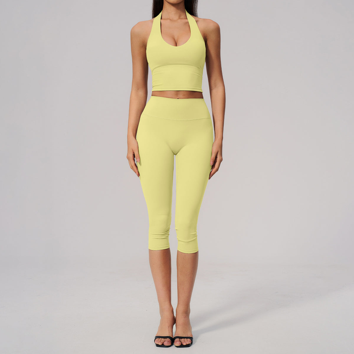 Damen High-Waist Yoga Set – Tummy-Control Quick-Dry – Produktbild 1