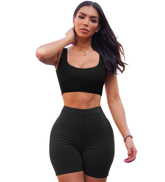 Isela Active Sport Set Damen mit Crop Top und Biker Shorts – Produktansicht 11
