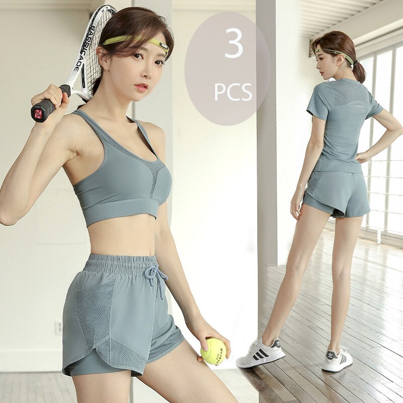 Isela Active 3-teiliges Fitness Set Damen – Produktansicht 8