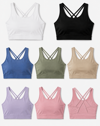 Isela Fitness Crop Top Damen – Farbübersicht
