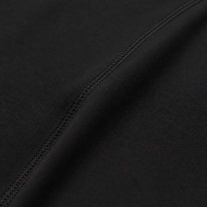 Isela High-Waist Fitness-Leggings Damen in Schwarz – Stoff- und Nahtdetail